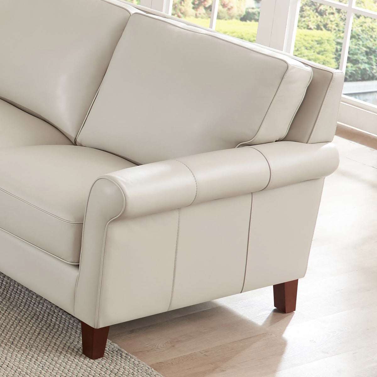Prospera Home Larsen Top Grain Leather Sofa