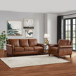 Prospera Home Larsen Top Grain Leather Sofa and Chair