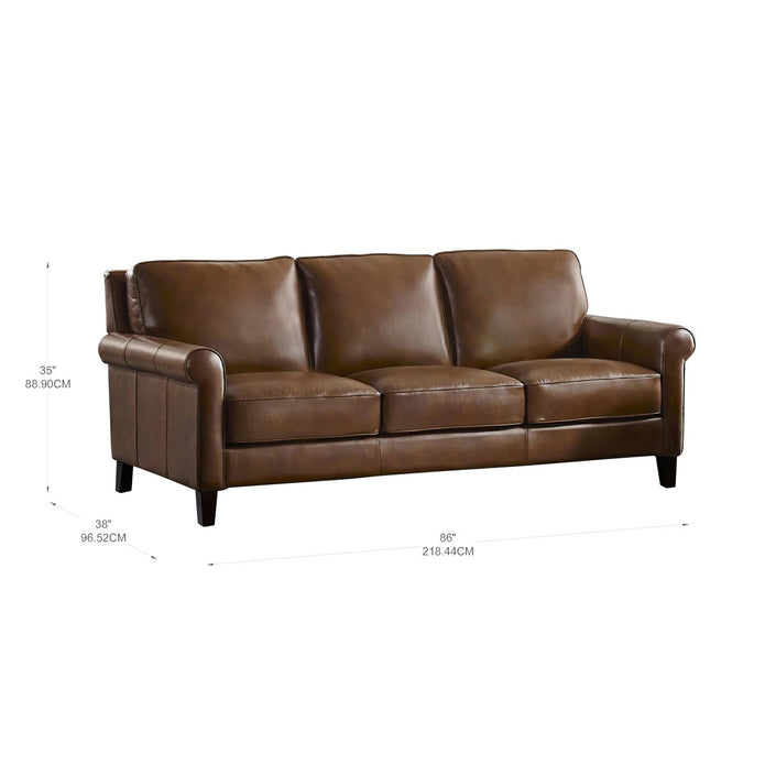 Prospera Home Larsen Top Grain Leather Sofa and Chair