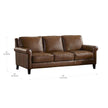 Prospera Home Larsen Top Grain Leather Sofa and Chair