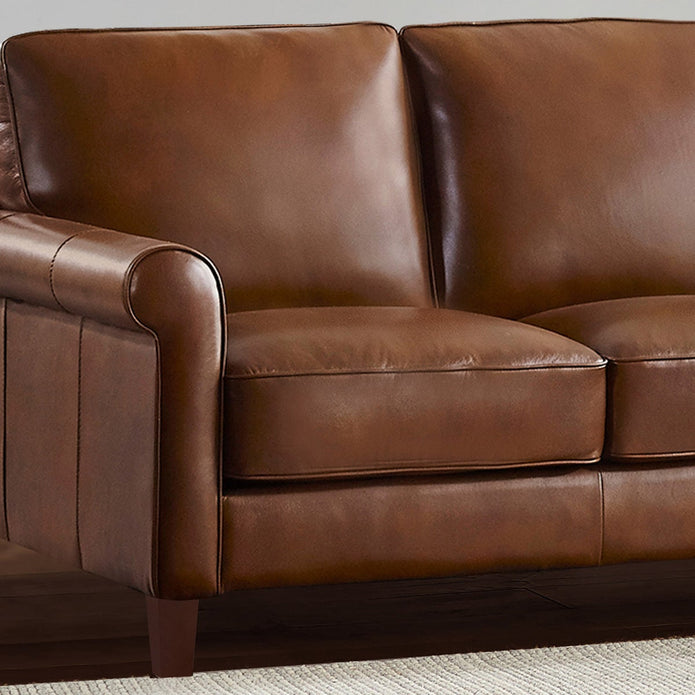 Prospera Home Larsen Top Grain Leather Sofa and Chair