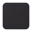 Amisco Lester Black Bar or Counter Stool with Beige Seat