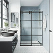 VIGO Elan Adjustable Sliding Glass Shower Door