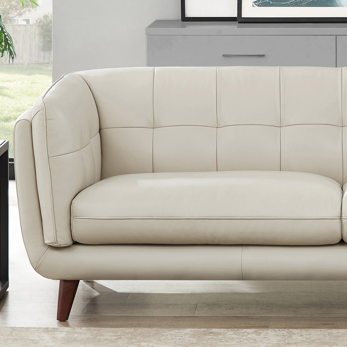 Prospera Home Barcelona Top Grain Leather Sofa, Loveseat and Chair