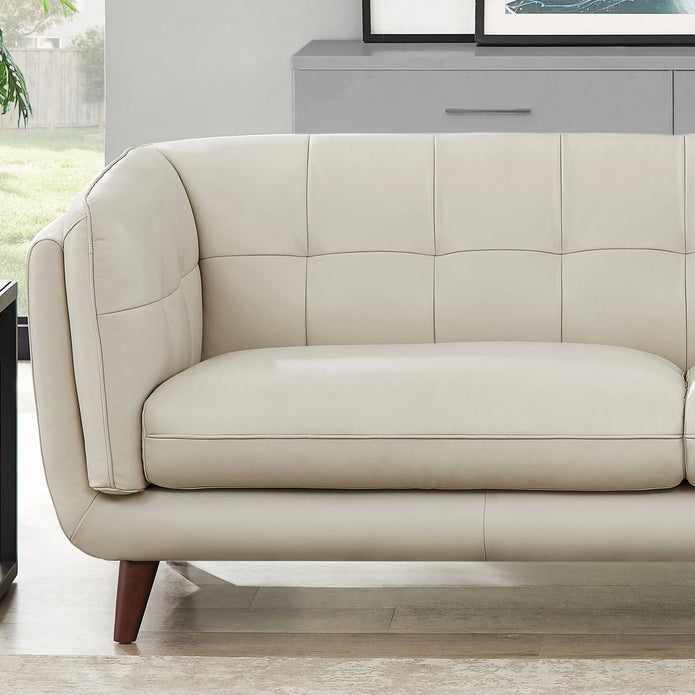 Prospera Home Barcelona Top Grain Leather Sofa, Loveseat and Chair