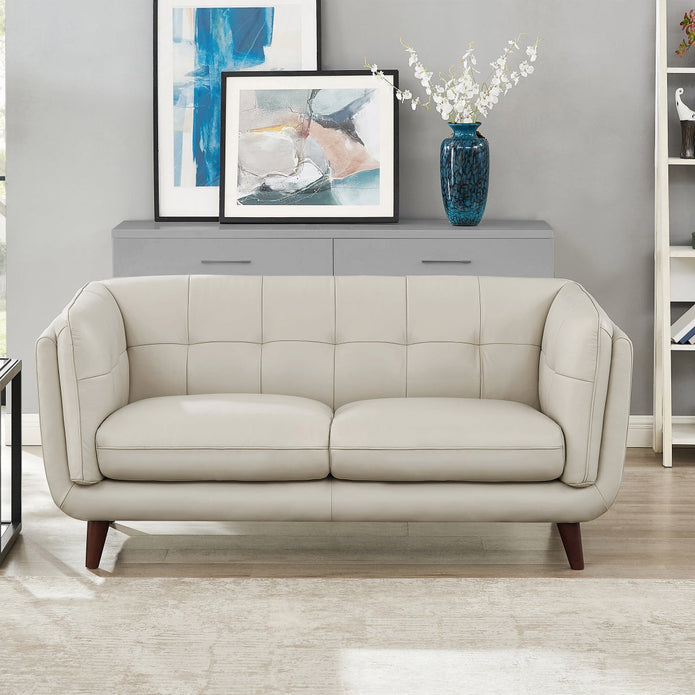 Prospera Home Barcelona Top Grain Leather Sofa and Loveseat