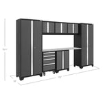 NewAge Products Bold Series 8-piece Cabinet Set