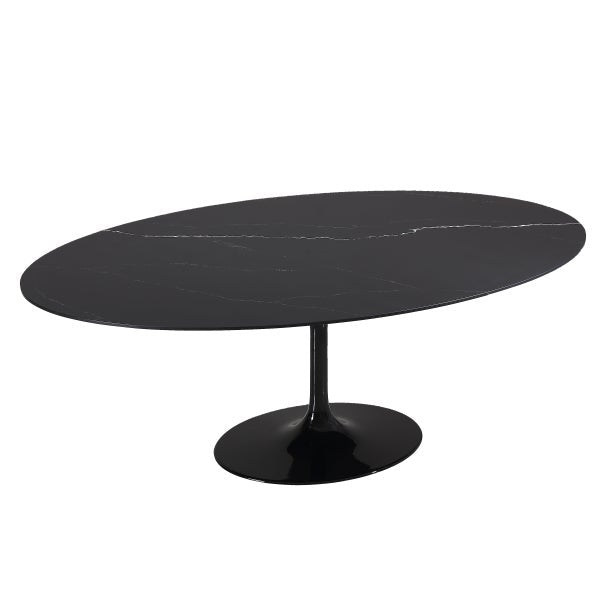 Orchid Oval Solid Quartz Dining Table, 198 cm (78 in.)