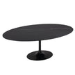 Orchid Oval Solid Quartz Dining Table, 198 cm (78 in.)