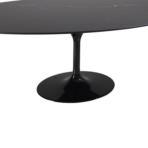 Orchid Oval Solid Quartz Dining Table, 198 cm (78 in.)