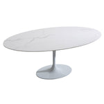 Orchid Oval Solid Quartz Dining Table, 198 cm (78 in.)