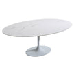 Orchid Oval Solid Quartz Dining Table, 198 cm (78 in.)