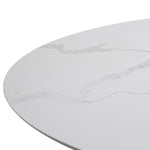 Orchid Oval Solid Quartz Dining Table, 198 cm (78 in.)