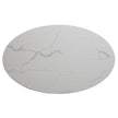 Orchid Oval Solid Quartz Dining Table, 198 cm (78 in.)