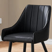 Ari Modern Dining Chair, 2-pack with Black Legs