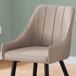 Ari Modern Dining Chair, 2-pack with Black Legs