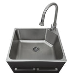 Transform 24 in. Utility Sink with Faucet