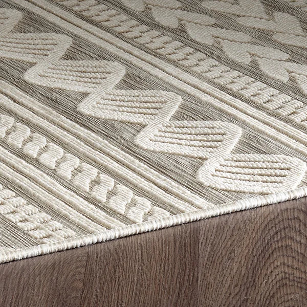 Viana Madrid Collection Serene Indoor/Outdoor Area Rug