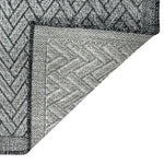 Viana Capri Collection Braided Tweed Indoor/Outdoor Area Rug