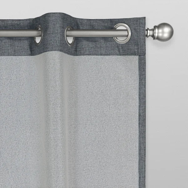 Eclipse DuoTech Collection Blackout Curtain Panel, 2-panel