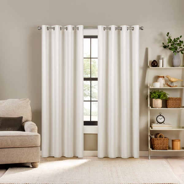 Eclipse DuoTech Collection Blackout Curtain Panel, 2-panel