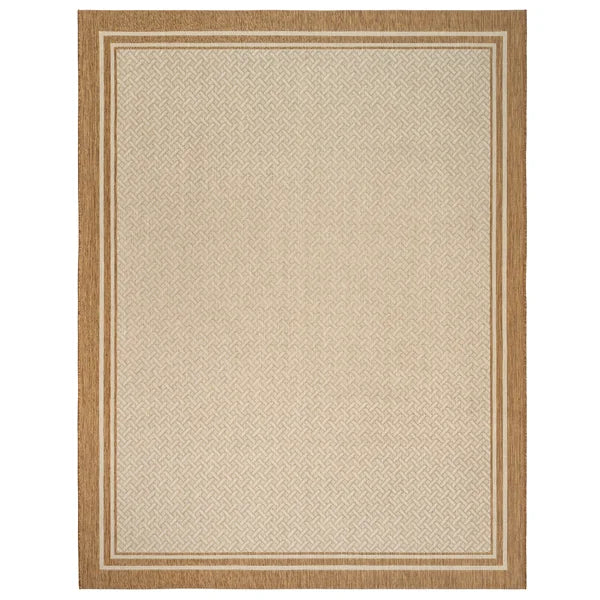 Gertmenian Naples Collection Ace Border Indoor/Outdoor Area Rug