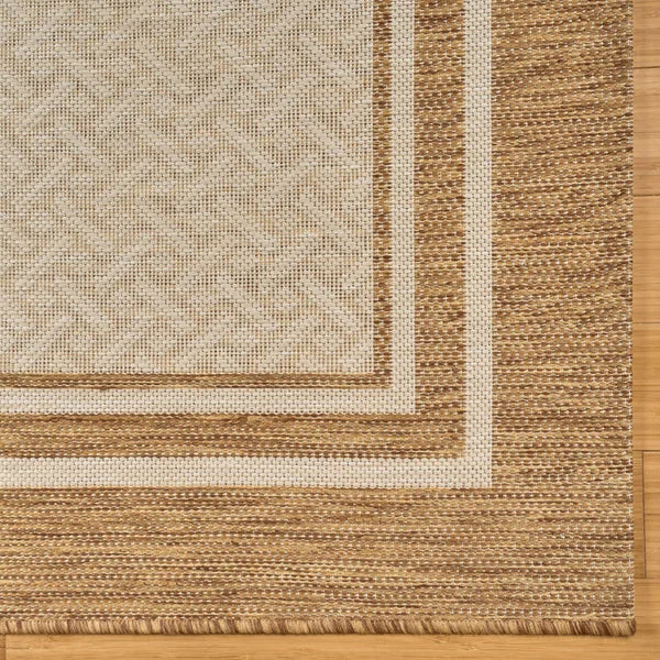 Gertmenian Naples Collection Ace Border Indoor/Outdoor Area Rug