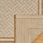 Gertmenian Naples Collection Ace Border Indoor/Outdoor Area Rug