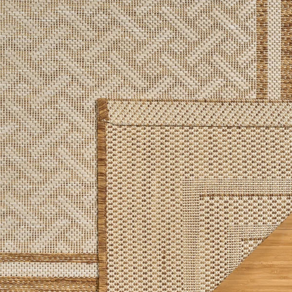 Gertmenian Naples Collection Ace Border Indoor/Outdoor Area Rug