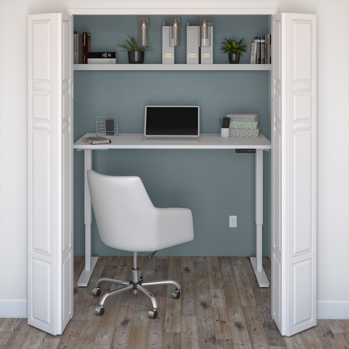 Bestar Viva 150.6 (59.3 in.) Height Adjustable Desk