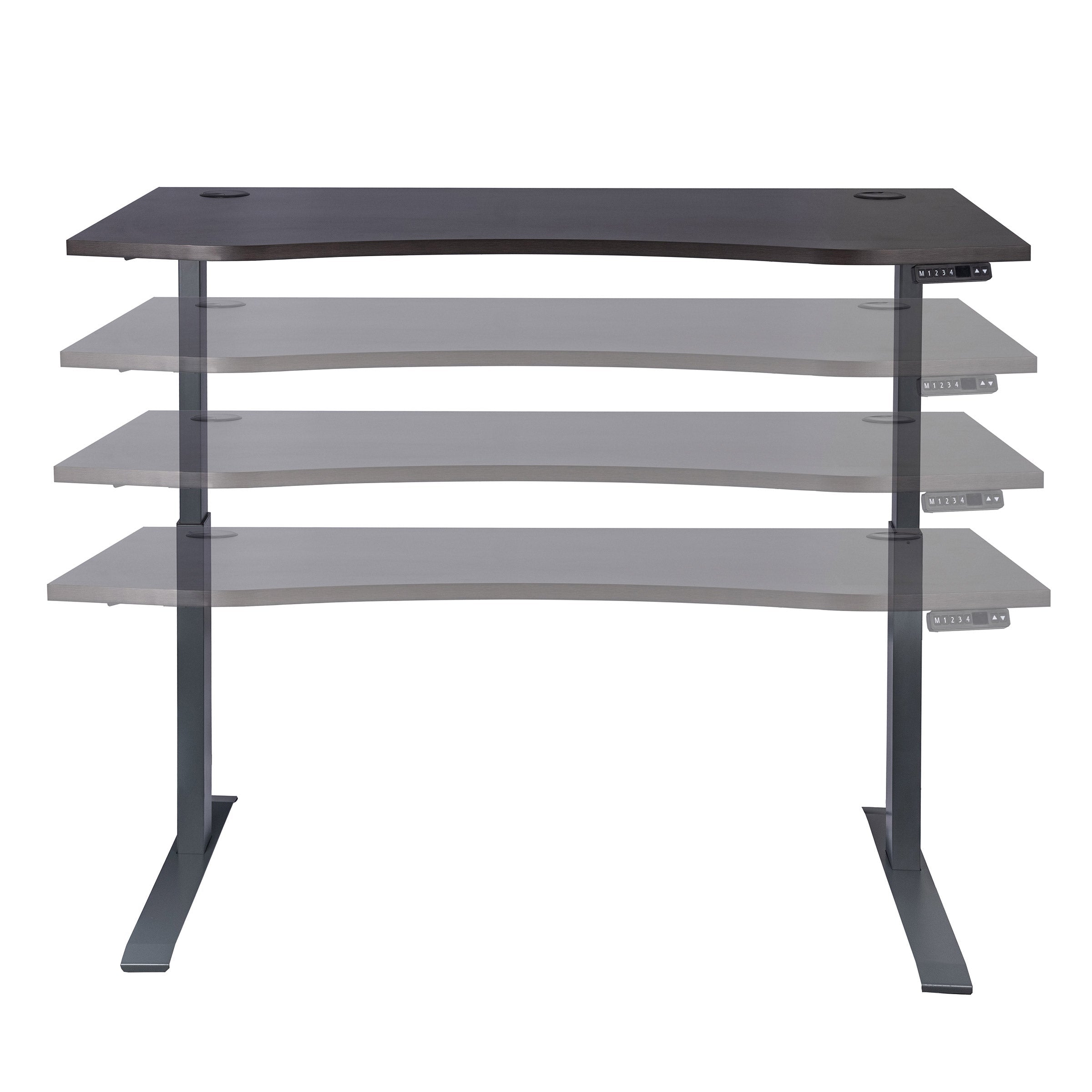 Motionwise Height Adjustable Standing Desk 152.4 cm x 76.2 cm (60 in. x 30 in.)