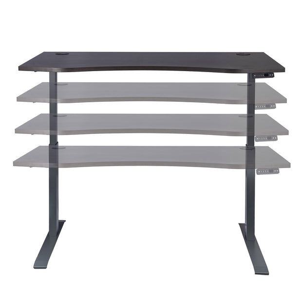 Motionwise Height Adjustable Standing Desk 152.4 cm x 76.2 cm (60 in. x 30 in.)