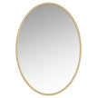 Appollo Prescott 61 cm x 86 cm (24 in. x 34 in.) Oval Modern Metal Framed Mirror