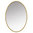 Appollo Prescott 61 cm x 86 cm (24 in. x 34 in.) Oval Modern Metal Framed Mirror