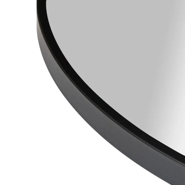 Appollo Stanley Modern Round Metal Framed Mirror