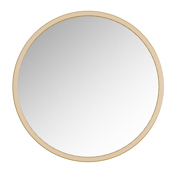 Appollo Stanley Modern Round Metal Framed Mirror