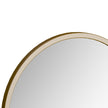 Appollo Stanley Modern Round Metal Framed Mirror