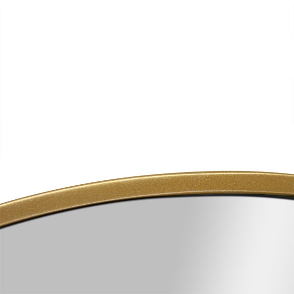 Appollo Stanley Modern Round Metal Framed Mirror