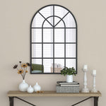 Appollo Harley Modern 71 cm x 105 cm (28 in. x 41.5 in.) Window Metal Framed Mirror