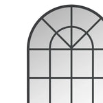Appollo Harley Modern 71 cm x 105 cm (28 in. x 41.5 in.) Window Metal Framed Mirror