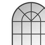 Appollo Harley Modern 71 cm x 105 cm (28 in. x 41.5 in.) Window Metal Framed Mirror