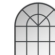 Appollo Harley Modern 71 cm x 105 cm (28 in. x 41.5 in.) Window Metal Framed Mirror