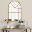 Appollo Harley Modern 71 cm x 105 cm (28 in. x 41.5 in.) Window Metal Framed Mirror