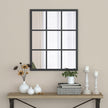 Appollo Clifton Modern 71 cm x 91 cm (28 in. x 36 in.) Window Metal Framed Mirror