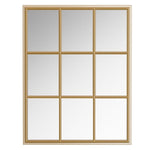 Appollo Clifton Modern 71 cm x 91 cm (28 in. x 36 in.) Window Metal Framed Mirror