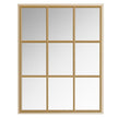 Appollo Clifton Modern 71 cm x 91 cm (28 in. x 36 in.) Window Metal Framed Mirror