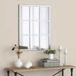 Appollo Clifton Modern 71 cm x 91 cm (28 in. x 36 in.) Window Metal Framed Mirror