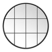 Appollo Harlow Modern 71 cm (28 in.) Round Window Metal Framed Mirror