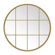Appollo Harlow Modern 71 cm (28 in.) Round Window Metal Framed Mirror