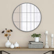 Appollo Harlow Modern 71 cm (28 in.) Round Window Metal Framed Mirror